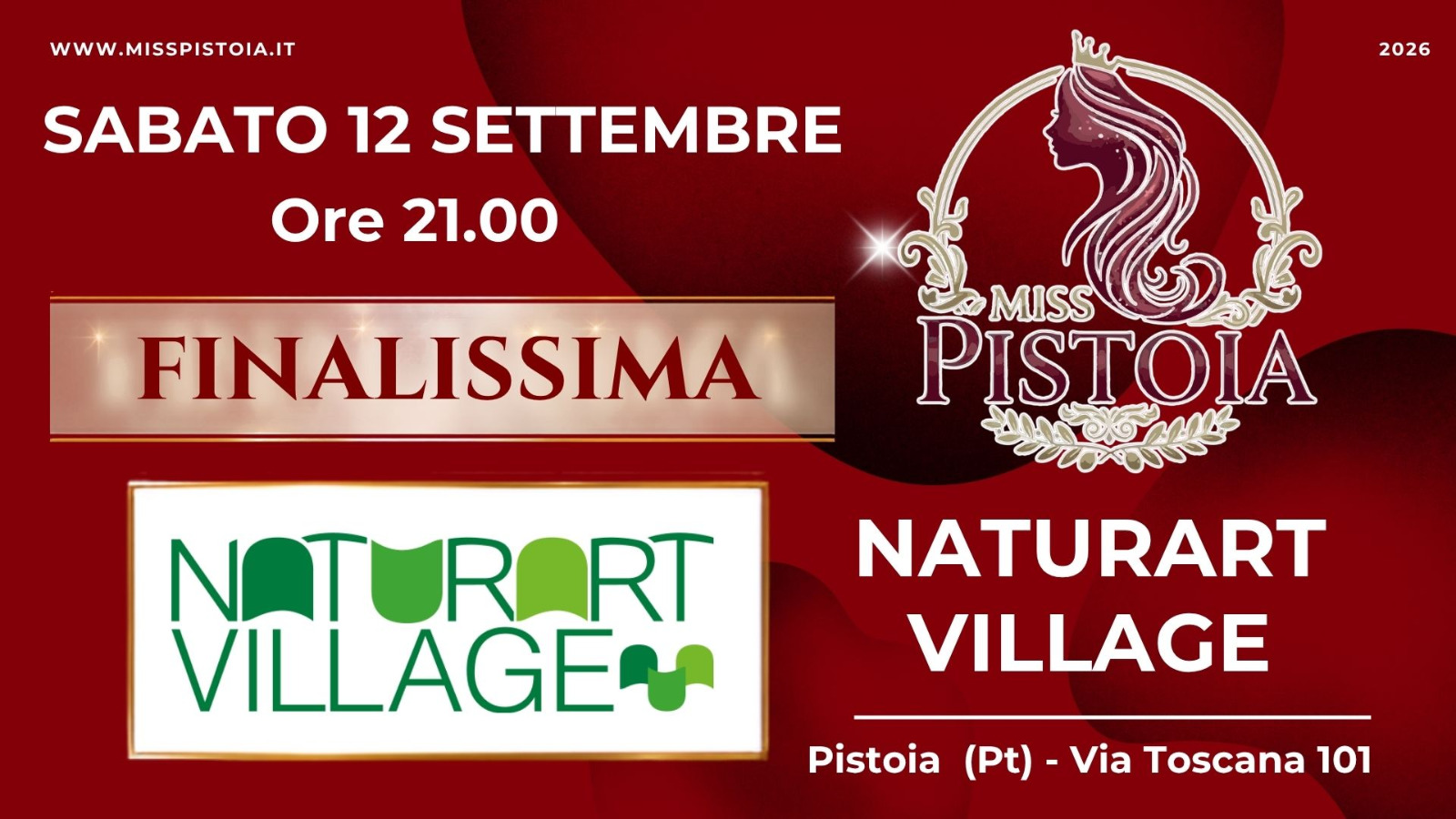 Miss Pistoia, il conto alla rovescia è finito: sabato la prima regina della città